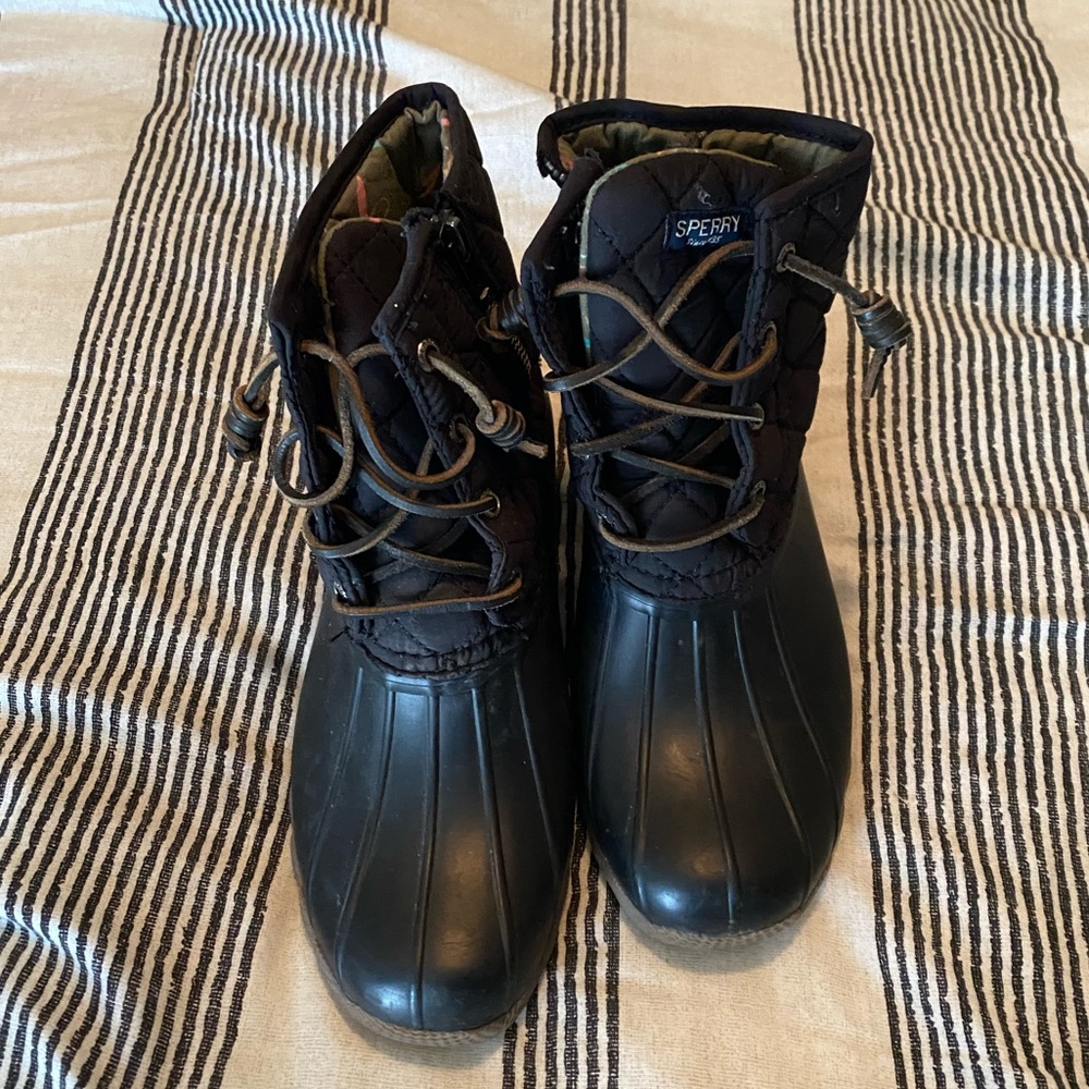 Sperry Quilted Saltwater Duck Boots